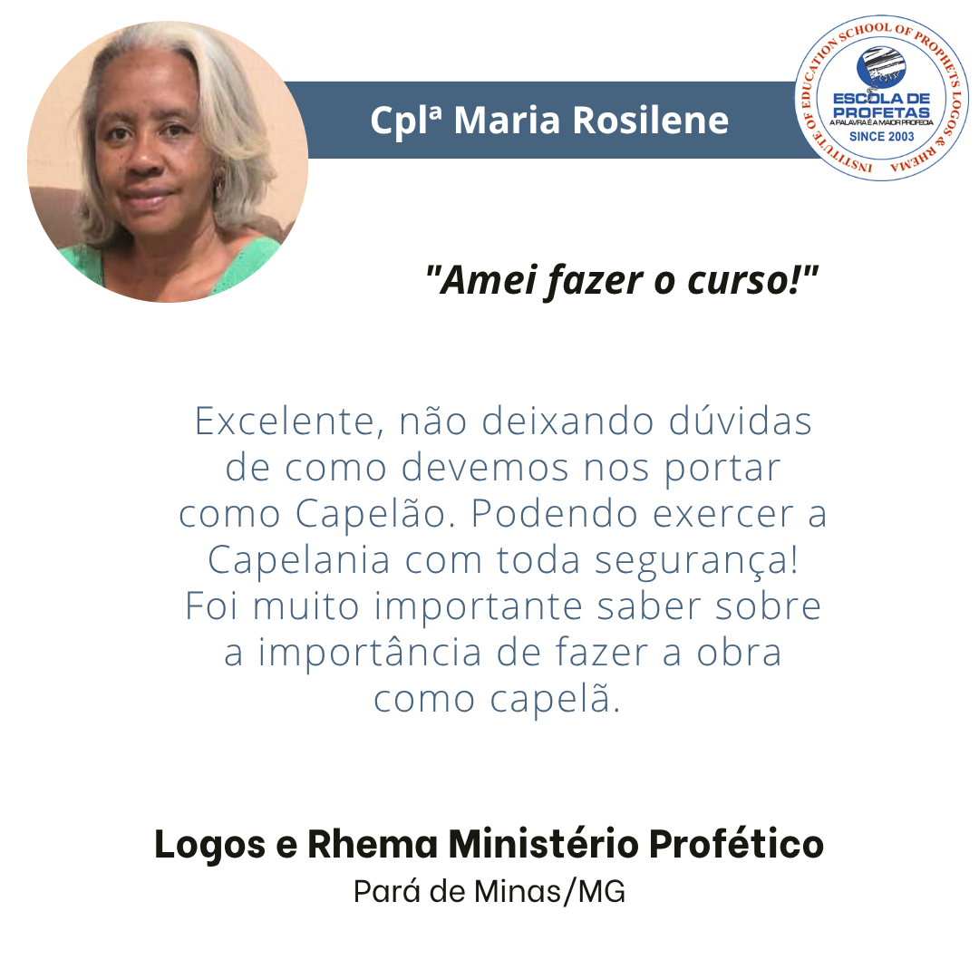 Cplª Maria Rosilene